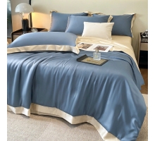 Bộ giường ngủ cotton màu 02