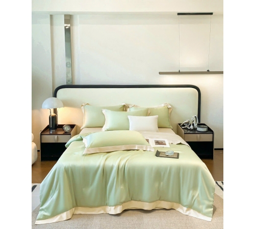 Bộ giường ngủ cotton màu 03