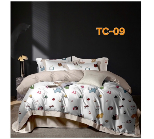 Bộ Drap mền Tencel 60s TC-09