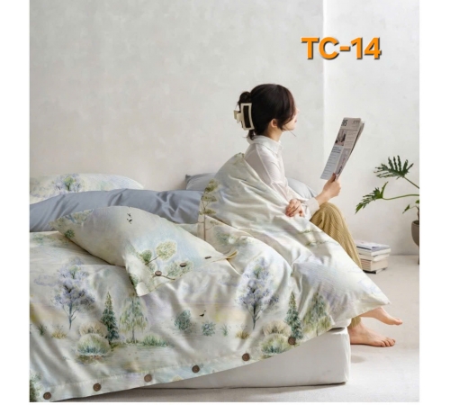 Bộ Drap mền Tencel 60s TC-14