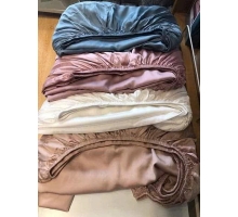 Bộ chăn ga cotton satin xám-2