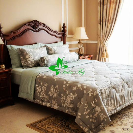 Mã 003 Tencel 60s LUXURY- VINTAGE FLORAL