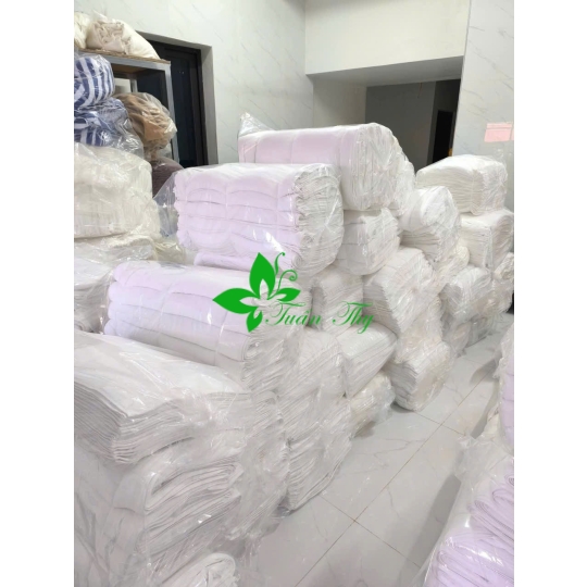 Khăn tắm khách sạn 100% Cotton dệt logo