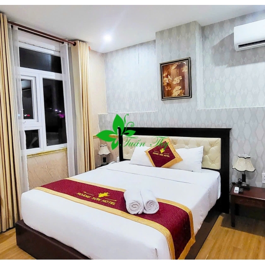 Bộ chăn ga T300 80/20 Cotton Satin vải trắng trơn 