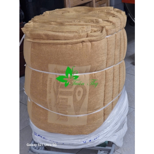 Khăn tắm màu dệt logo